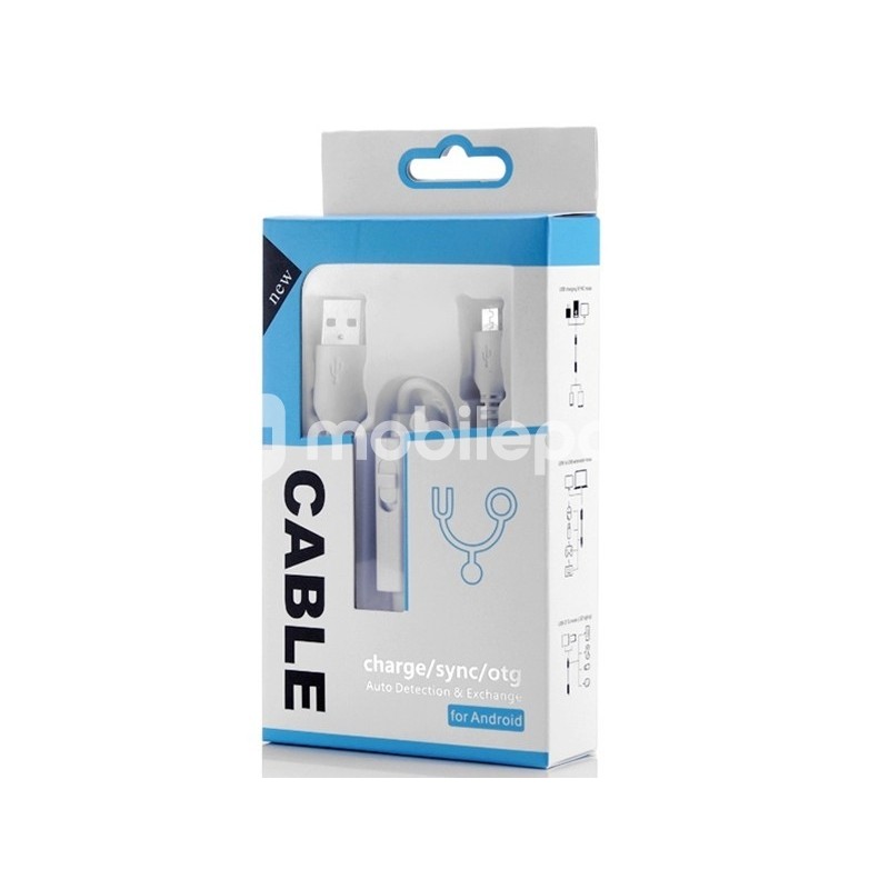 OTG-Y-03 USB 2.0 Male to Micro USB Male + USB Female