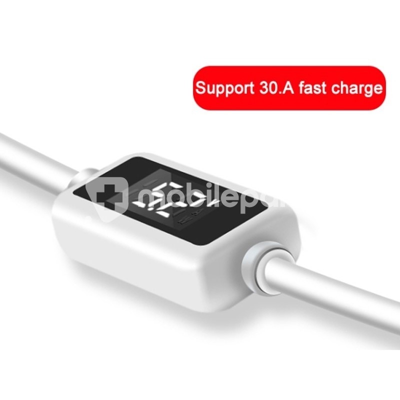 Micro USB Cable + LED Display Fast Charging