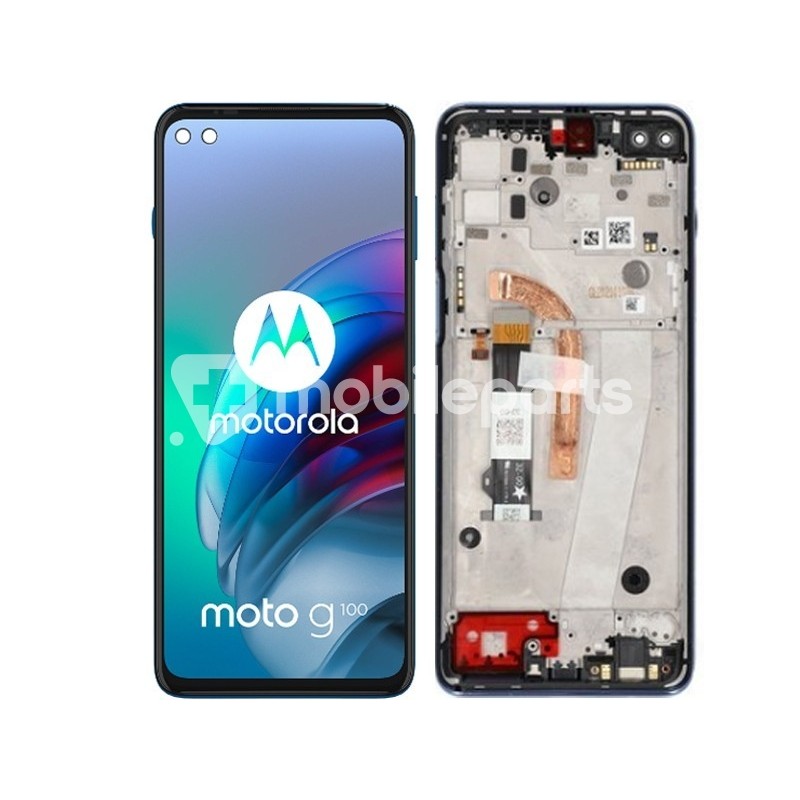Display Touch + Frame Magic Blue Moto G100 (IPS)