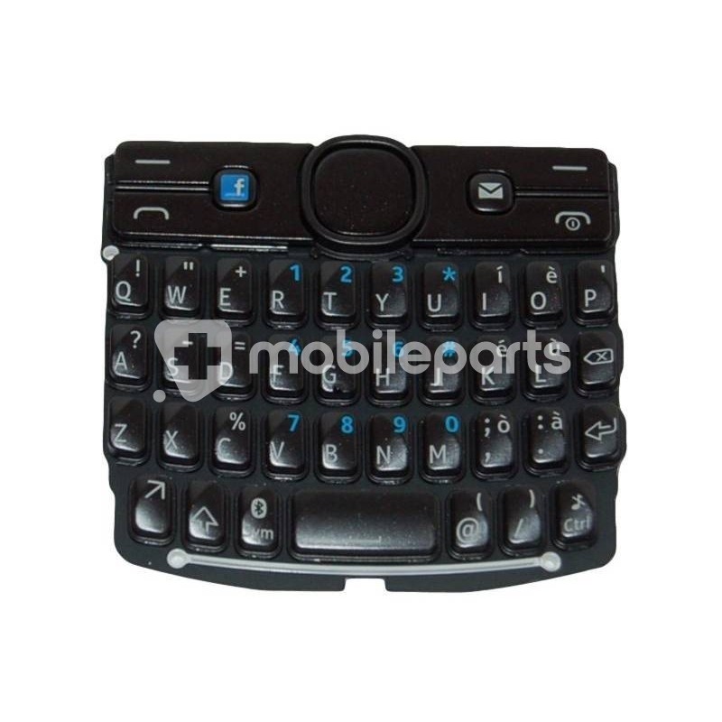 Tastiera Nera Nokia 205 Asha 