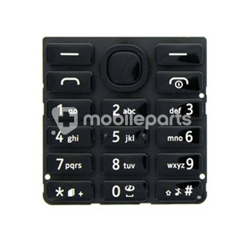 Tastiera Nera Nokia 206