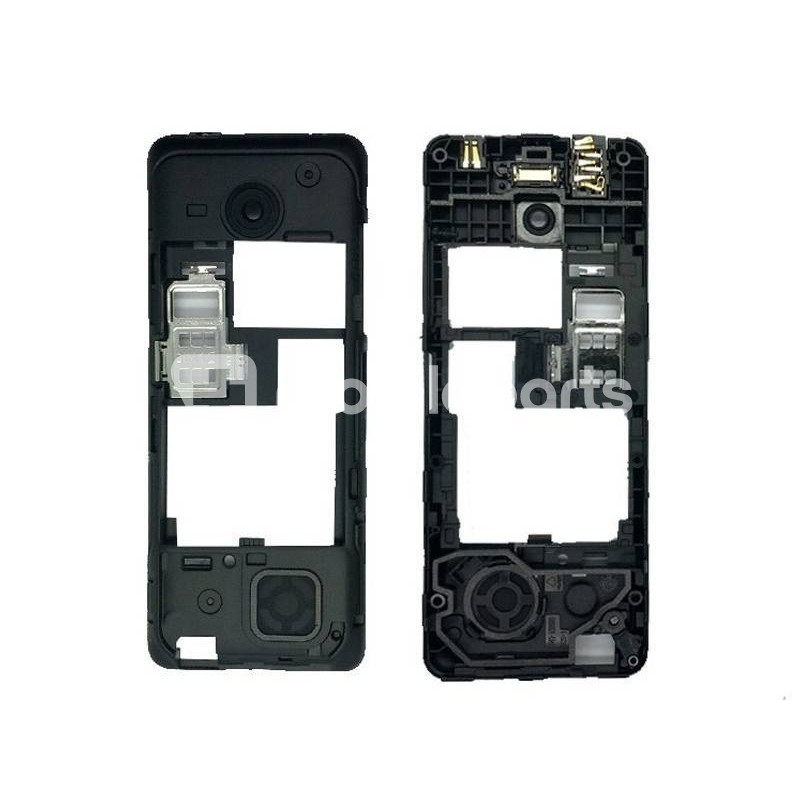 Middle Frame Nero Nokia 206 Dual Sim