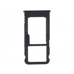 Sim Card + Micro SD Tray Black Nokia 5.1 Plus