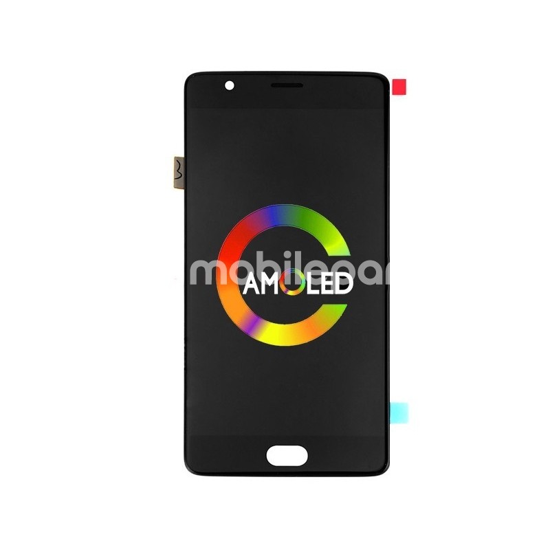 Display Touch Black + Frame OnePlus 3T
