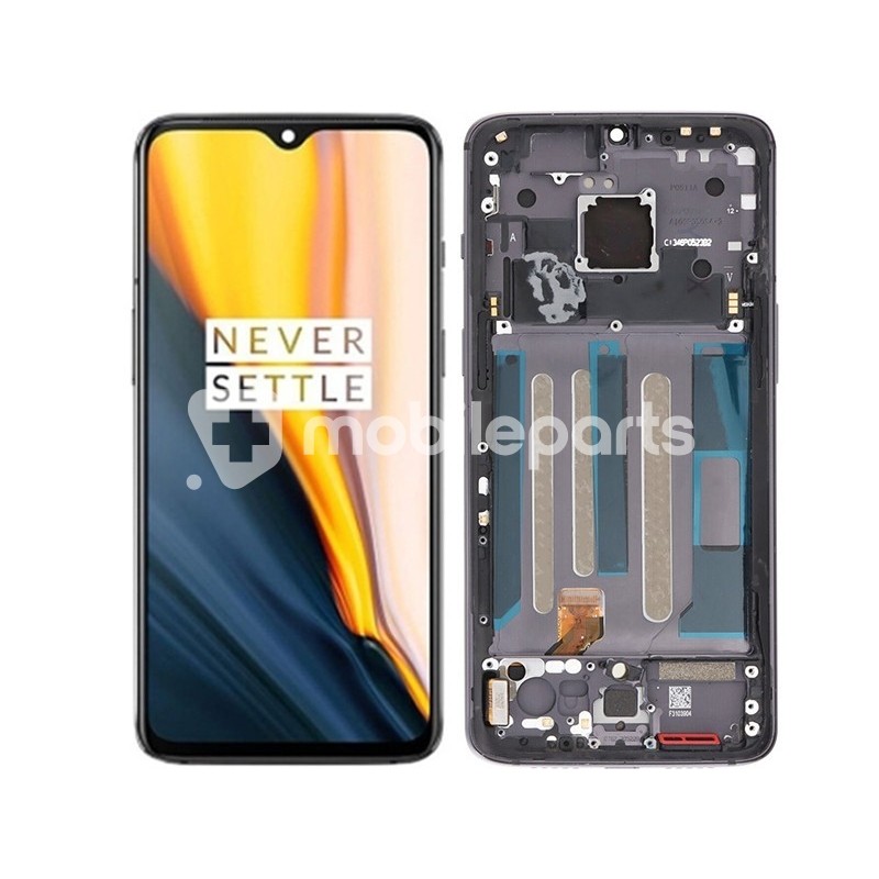 Display Touch + Frame Grey OnePlus 7 (Pulled)