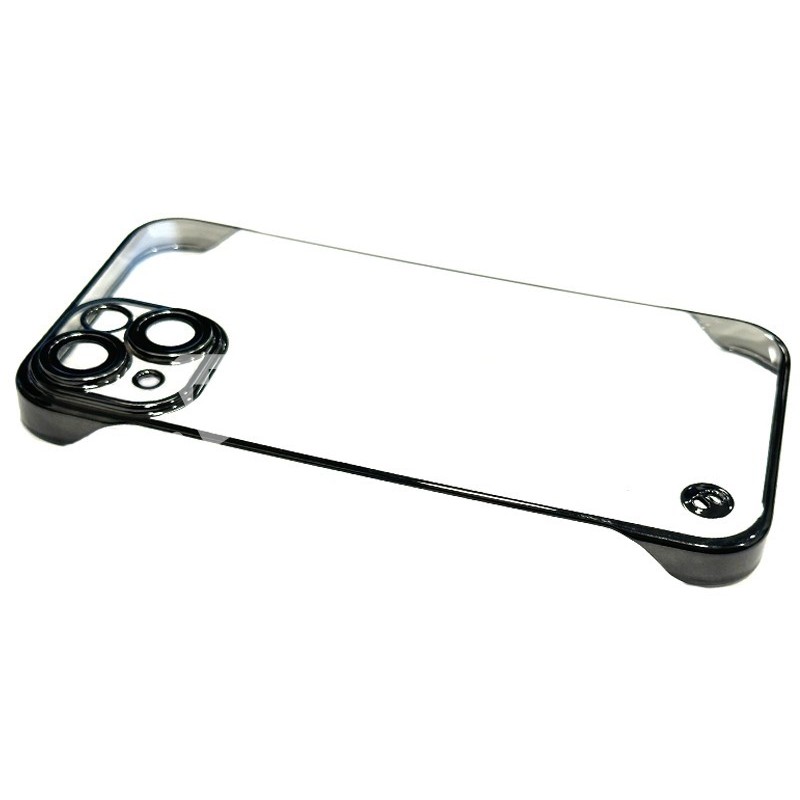 Stylish Ultra Thin Black Plating Case for iPhone 13