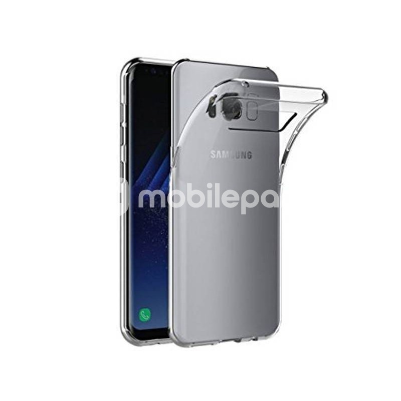 Custodia In Silicone Trasparente Samsung SM-G955 S8+