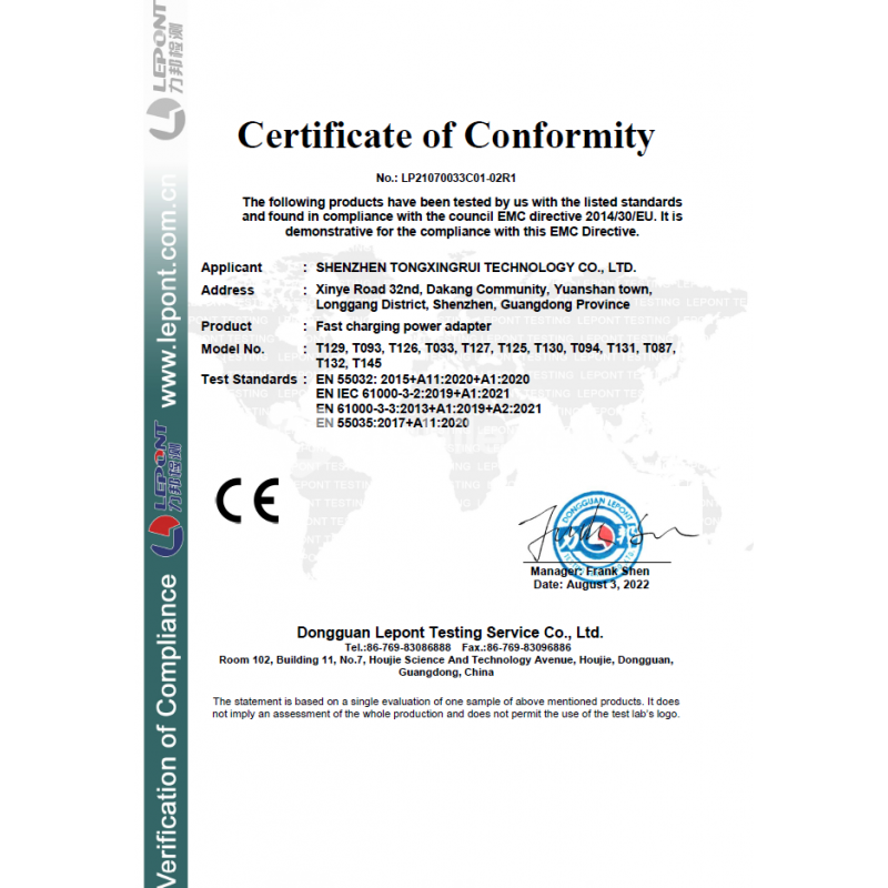 Charger iPhone 12 - 13 - 14 - 15 - 16 Series 20W Type C