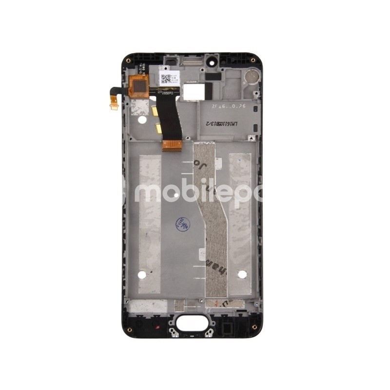 Lcd Touch Black + Frame Meizu M5