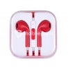 Headset Red With Audio Jack Socket