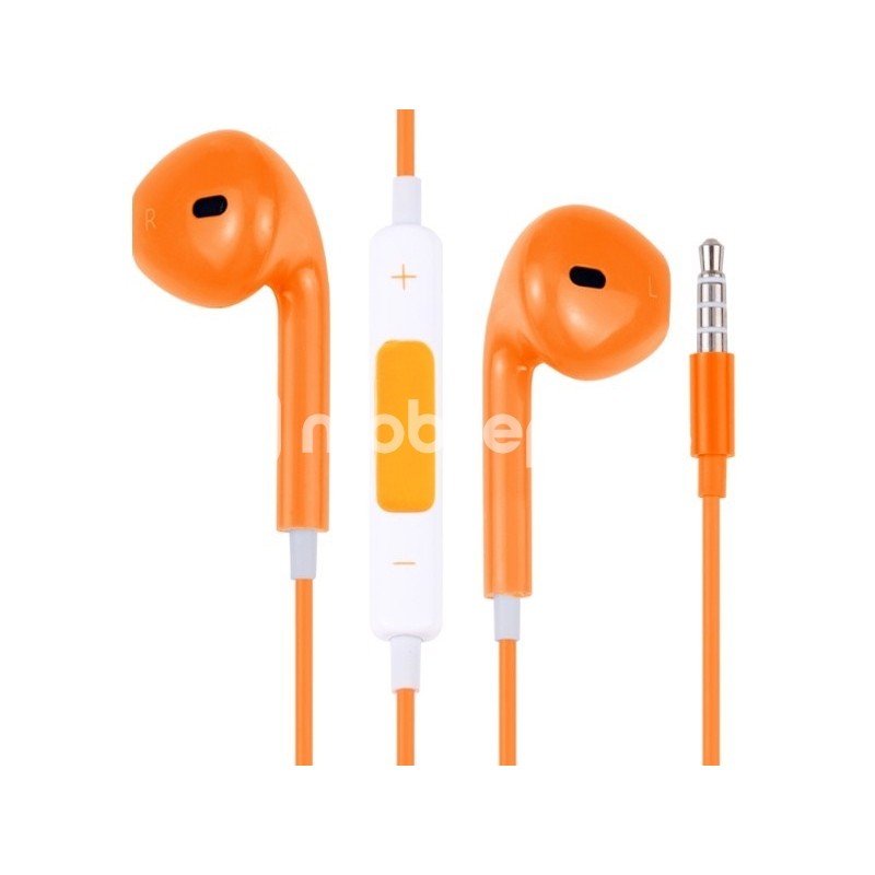 Headset Orange With Audio Jack Socket