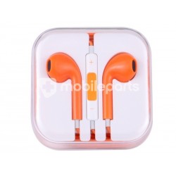Headset Orange With Audio Jack Socket