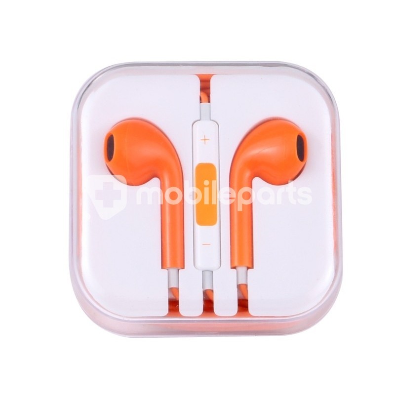 Headset Orange With Audio Jack Socket