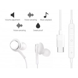 Headset Type C White