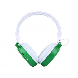 Stereo Headphone Sport + LCD Screen Green