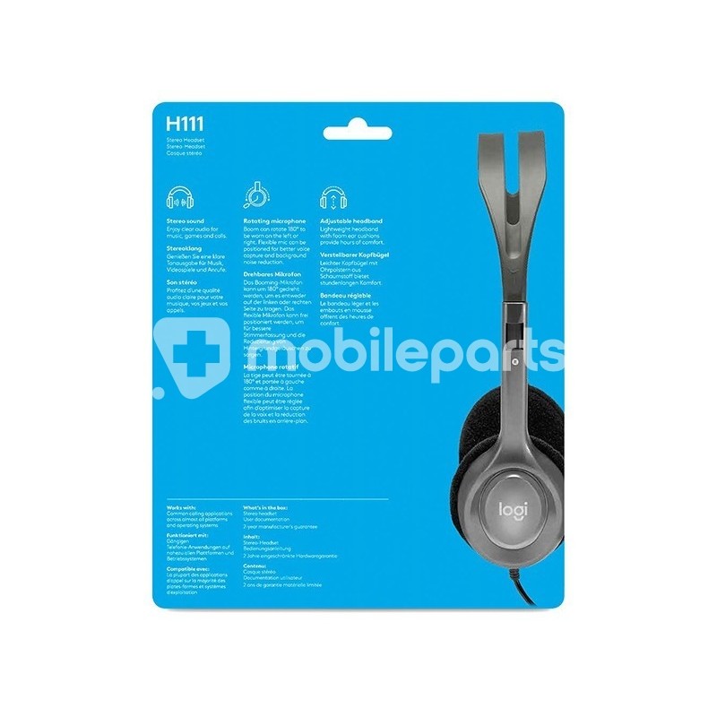 Stereo Headset + Microphone
