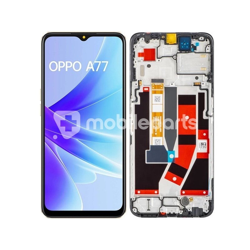 Display Touch + Frame Black OPPO A77 5G Ori