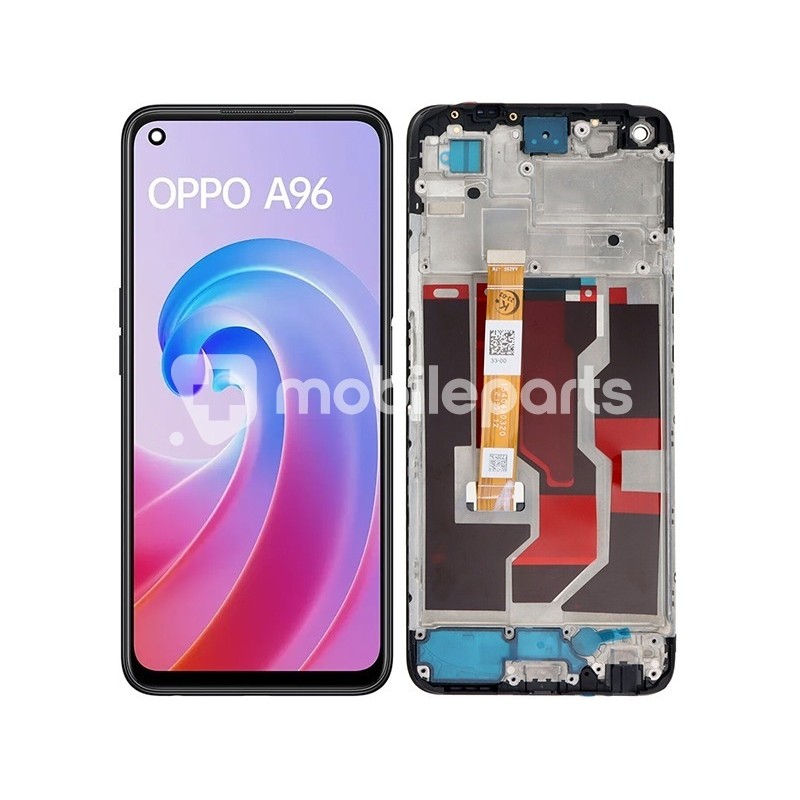 Display Touch + Frame Black OPPO A96 4G (IPS)