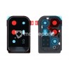 Rear Camera Lens + Frame Fluid Black OPPO A94 5G