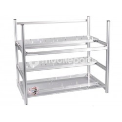 Aluminum Mining Rig Frame For 14 GPU