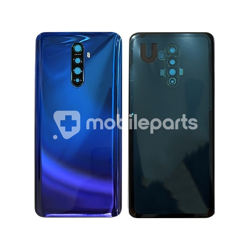 Rear Cover Blue + Camera Lens  OPPO Reno Ace No Logo
