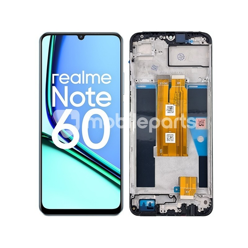 Display Touch + Frame Black Realme Note 60 (IPS)
