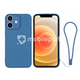 Custodia in Silicone Blu +...