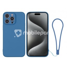 Custodia in Silicone Blu +...