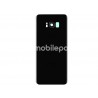 Rear Cover Black + Camera Lens Samsung SM-G950F S8 No Logo