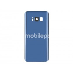 Rear Cover Blue + Lens Camera Samsung SM-G950F S8 No Logo