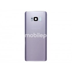 Rear Cover Purple + Lens Camera Samsung SM-G950F S8 No Logo
