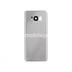 Rear Cover Silver + Lens Camera Samsung SM-G950F S8 No Logo