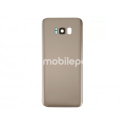 Rear Cover Gold + Camera Lens Samsung SM-G950F S8 No Logo