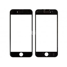 Vetro Nero Con Pellicola Oca + Frame iPhone 6S Plus