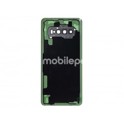 Rear Cover Green + Lens Camera Samsung SM-G973F S10 No Logo
