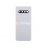 Rear Cover White + Lens Camera Samsung SM-G973F S10 No Logo
