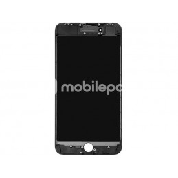 Vetro Nero + Frame Ultra Resistente IPhone 8 Plus No Logo