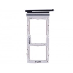 Dual Sim Card + Micro SD Tray Black Samsung SM-G980 S20