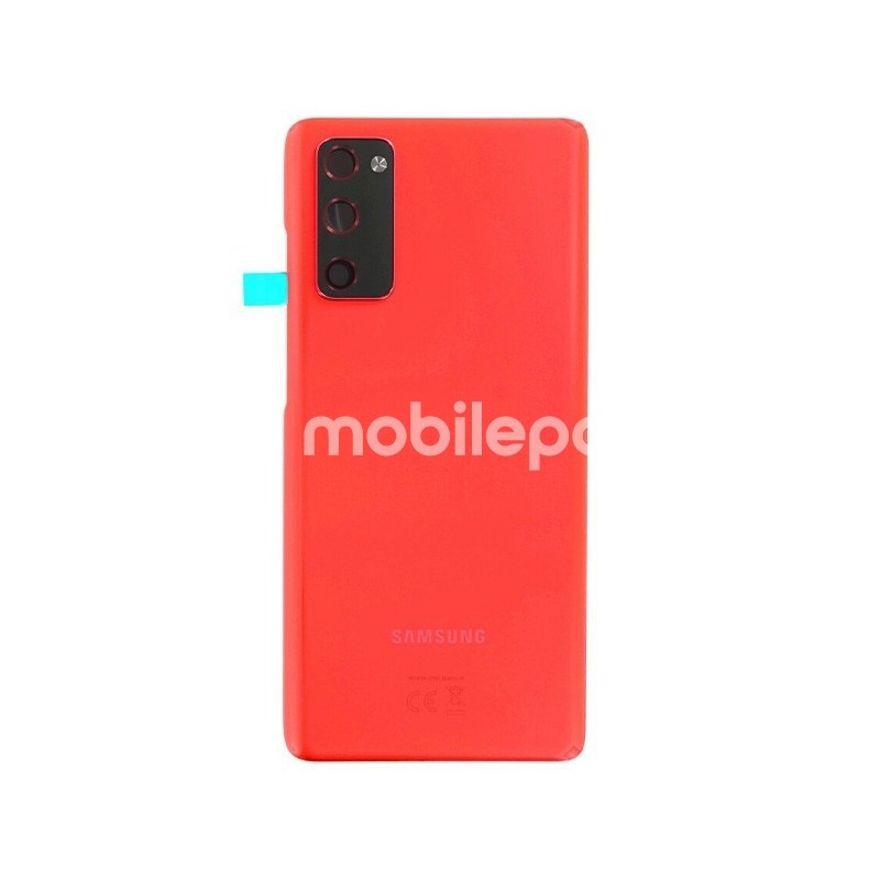 Rear Cover Red + Camera Lens Samsung SM-G780F S20 FE Ori