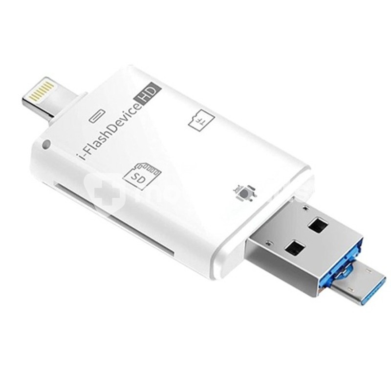 iFlashDrive SD Reader For iPhone - Android OTG