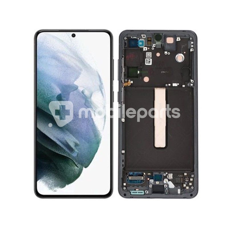 Display Touch + Frame Grey Samsung SM-G990 S21 FE Ori