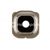 Vetrino + Frame Fotocamera Samsung G925 S6 Edge x Versione Gold