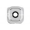 Vetrino + Frame Fotocamera Samsung G925 S6 Edge x Versione Bianco