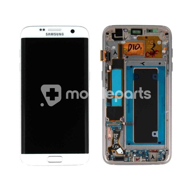 Display Touch White + Frame Samsung SM- G935 S7 Edge