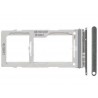 Support Dual Sim Card + Micro SD Prism White Samsung SM-G975