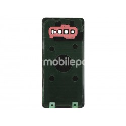 Rear Cover Orange + Camera Lens Samsung SM-G975F S10 Plus No Logo