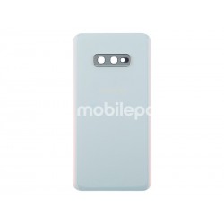 Rear Cover White + Camera Lens Samsung SM-G970F S10e No Logo