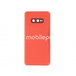 Rear Cover Orange + Camera Lens Samsung SM-G970F S10e No Logo