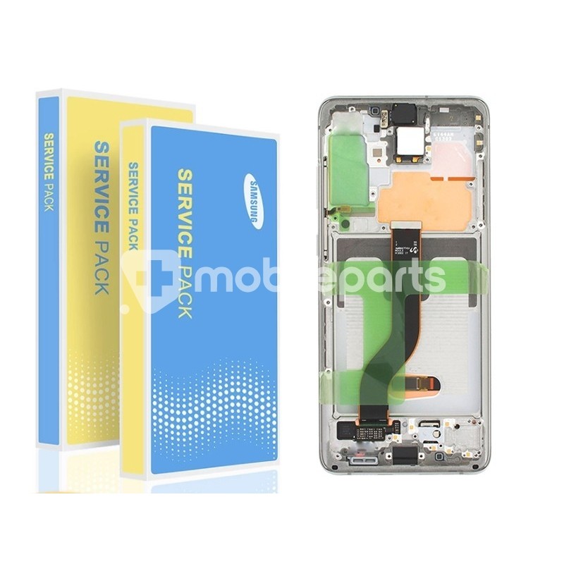 Display Touch + Frame White Samsung SM-G985 - G986 S20+ Ori