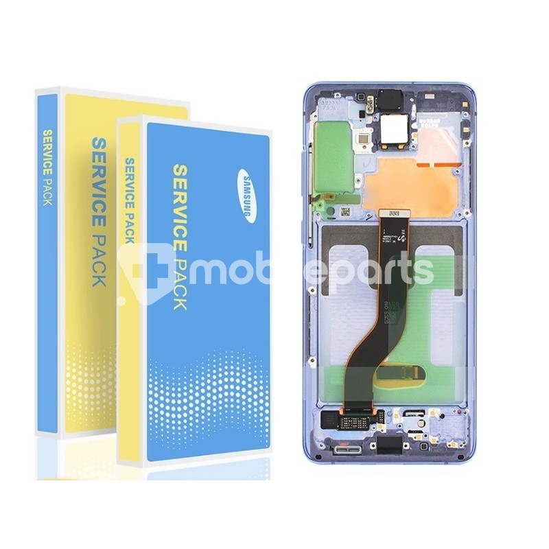 Display Touch + Frame Purple Samsung SM-G985 - G986 S20+ Ori